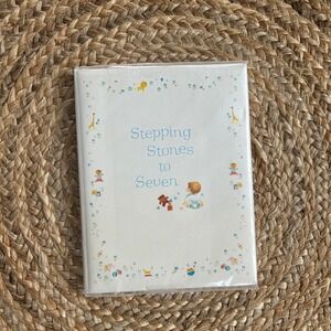 Vintage Baby Book Stepping‎ Stones to Seven